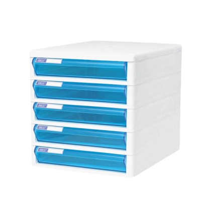 ตู้เอกสาร รุ่น TCB-5 โครงขาว 5 ชั้น Orca  ขนาด A4