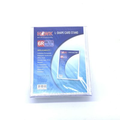 แท่นเสียบโบรชัวร์ (หรือแท่นเสียบป้ายชื่อ)  6Rแนวตั้ง รุ่น HK-728