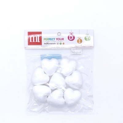 โฟม ตกแต่ง รูป หัวใจ