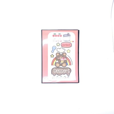 สมุดโน๊ต ลายน่ารัก สดใส เส้นชัด