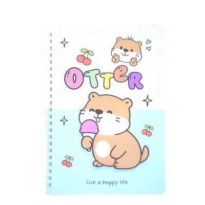 สมุดโน๊ต ลายน่ารัก สดใส เส้นชัด