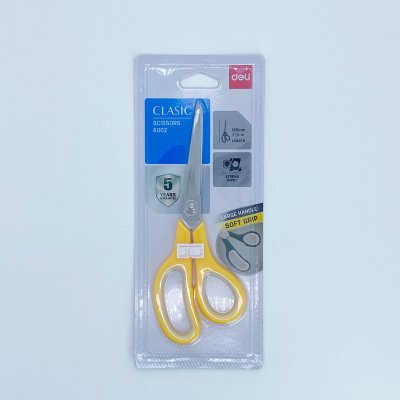 Deli กรรไกร No.6002 สีเหลือง