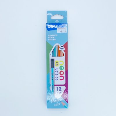 Deli ดินสอไม้ 1 กล่อง 12 แท่ง 2B C011