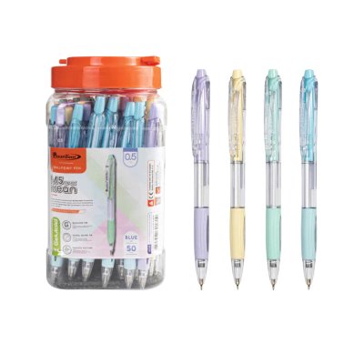 Quantum M5 MAXX Klean ปากกาลูกลื่น สีน้ำเงิน ขนาด 0.5 50 แท่ง