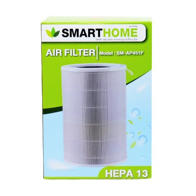 ไส้กรองอากาศ HEPA เลเวล13 สำหรับเครื่องฟอกอากาศรุ่น SM-AP451 ไส้กรอง SM-AP451 FILTER