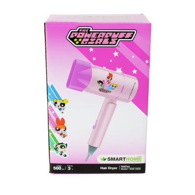 ไดร์เป่าผม แบบพับได้ ลายลิขสิทธิ์แท้ The powerpuff Girls รุ่น SHD-0500