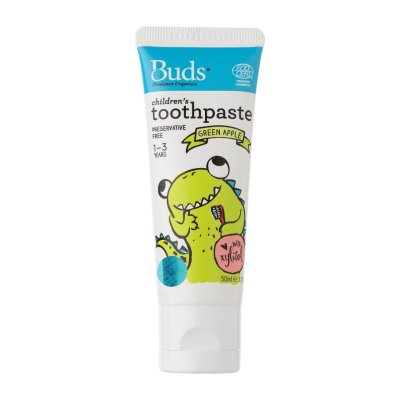 Buds - Toothpaste with Xylitol Greenapple 50Ml