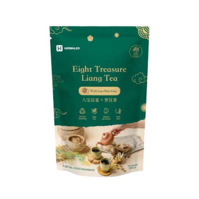 Herbaleo - Eight Treasure Liang Tea With Luo Han Guo 120gr