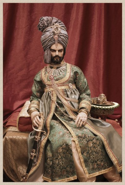 Maharaja and his consort