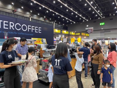 ภาพบรรยากาศงาน The 16th Thailand Coffee Tea & Drinks