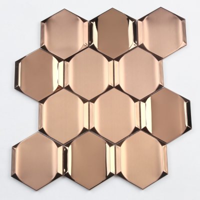 ArtMosaic_3D_Honey_Comb_Rose_Gold