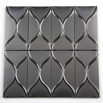 กระเบื้องโมเสค ArtMosaic_3D_Lotus_Shape_DarkGray.jpg