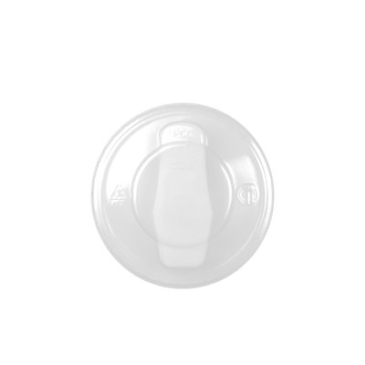 ฝาพลาสติกใส PET แบบล็อคช้อน ขนาด 5 ออนซ์ (PET Lid w/ Spoon 5 OZ.)