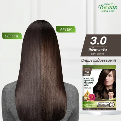 Pacare Bessie Natural Hair Color Cream - 2.0 Natural Black