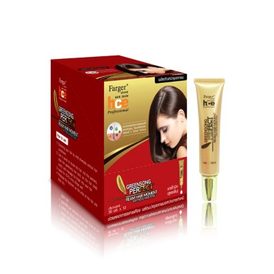 Farger กรีนซอง เซรั่มกันแสบหนังศีรษะ 30 มล.*12 หลอด