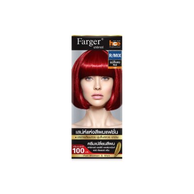 (แม่สี) Farger ฟาร์เกอร์ เอชซีอี แฮร์ คัลเลอร์ ครีม 100 มล.