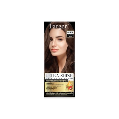 Farger ครีมย้อมผม ฟาร์เกอร์ อัลตร้า ชายน์ แฮร์ คัลเลอร์ ครีม ซีรี่ย์1 - ไม่แสบ ไม่ฉุน กลิ่นหอมละมุน เพิ่มความเงา 3 เท่า