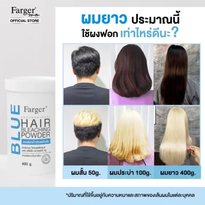 FARGER PROFESSIONAL HAIR BLEACHING POWDER BLUE 400 g.