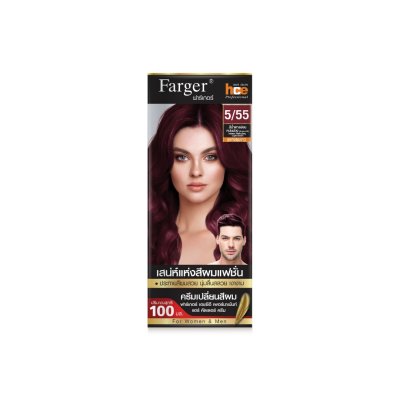 (Burgundy Shade) Farger HCE Hair Color Cream 100 ml.