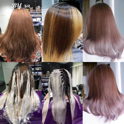 Farger น้ำยาย้อมผม เบอร์ 7/12 สีไลแลค แชมเปญ 100 มล.