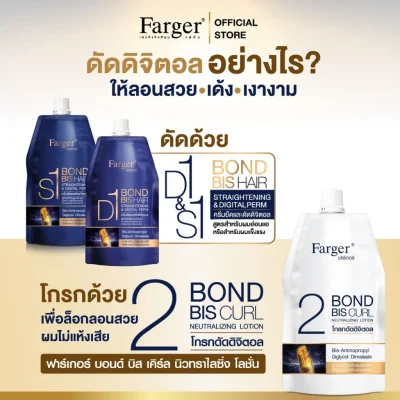 Farger ฟาร์เกอร์ บอนด์ บิส เคิร์ล นิวทราไลซิ่ง โลชั่น 500 มล. - โกรกล็อกดัดดิจิตอล