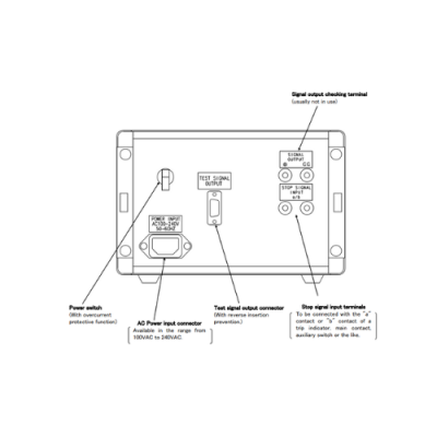 ETR TESTER | Field test device Model: Y-2005