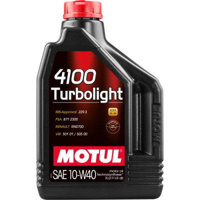 MOTUL 4100 TURBOLIGHT 10W-40