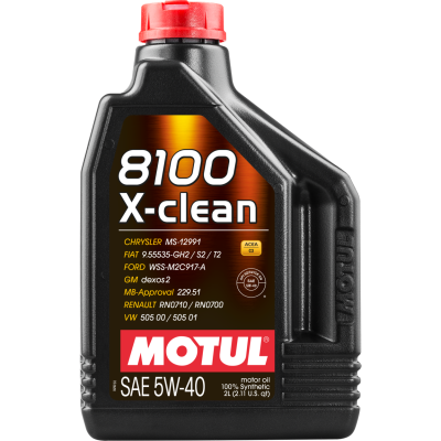 MOTUL 8100 X-CLEAN 5W-40