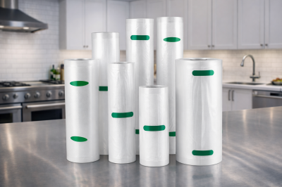 ถุงซีลสุญญากาศลายนูน แบบม้วน