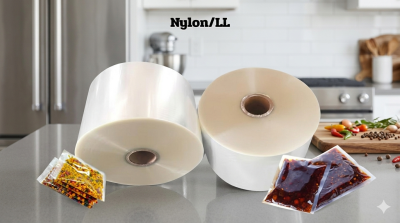 ม้วนฟิล์มใสสำหรับเครื่องบรรจุอัตโนมัติ NY/LL