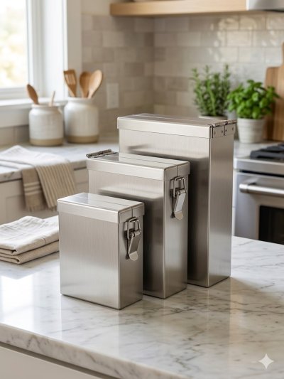 บล็อกแพ็คข้าว กล่องแพ็คข้าวสาร(บล็อคสแตนเลส)