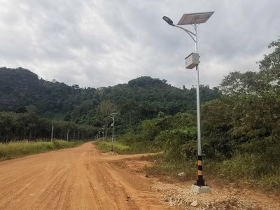 Street light project, Chanthaburi Province