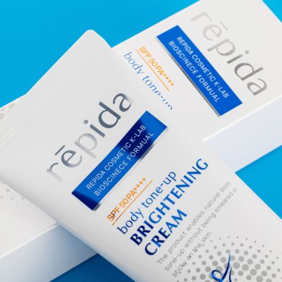 REPIDA : BODY TONE-UP BRIGHTENING CREAM SPF50 PA++++