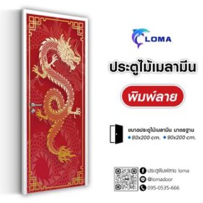 Buddha print door (LOMA brand)