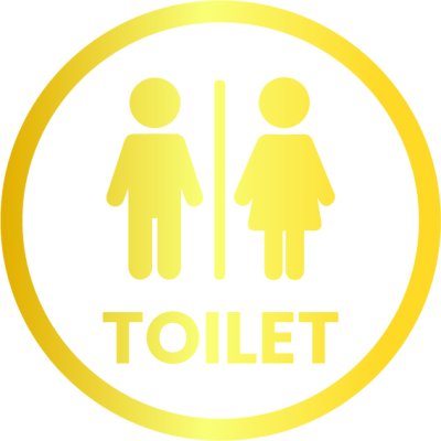toilet sign