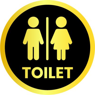 toilet sign