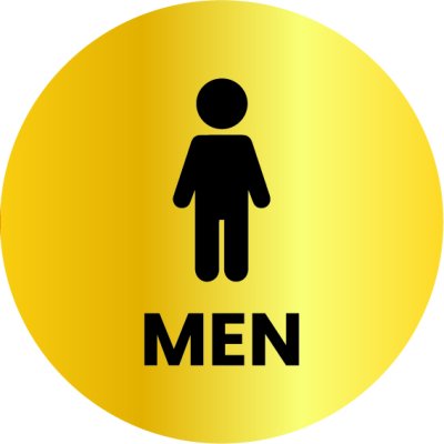toilet sign
