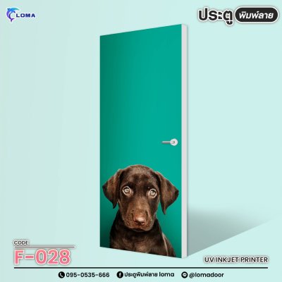 ประตูพิมพ์ลาย สัตว์โลก (แบรนด์ LOMA) ประตูพิมพ์ลาย สัตว์โลก (แบรนด์ LOMA)