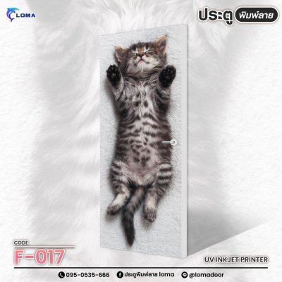 ประตูพิมพ์ลาย สัตว์โลก (แบรนด์ LOMA) ประตูพิมพ์ลาย สัตว์โลก (แบรนด์ LOMA)