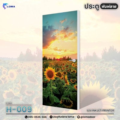 floral print door (LOMA brand)