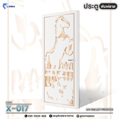 Graphic printed door (LOMA brand)
