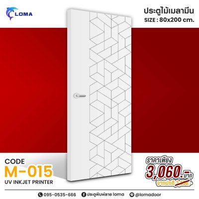 Melamine wood pattern printed door 80x200, special discount (LOMA brand)