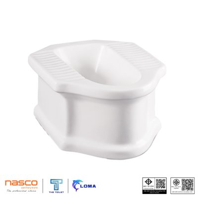 Sanitary ware, NASCO squat toilet, Elle model