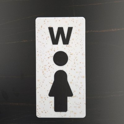 ป้ายห้องน้ำอะคริลิคพิมพ์ลาย ชาย-หญิง ความหนา 2 มม ป้ายห้องน้ำอะคริลิคพิมพ์ลาย ชาย-หญิง ความหนา 2 มม