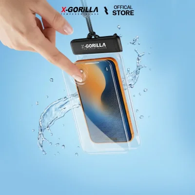 ซองกันน้ำมือถือ X-GORiLLA ระดับ IPX8 กันน้ำได้100% สำหรับเล่นสงกรานต์ ไปดำนํ้า เที่ยวทะเล มี 5 สีให้เลือก สินค้าพร้อมจัดส่ง