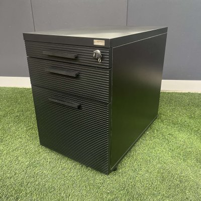 ตู้ลิ้นชักใต้โต๊ะ (สีดำ)