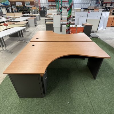 โต๊ะทำงานผู้บริหารทรง L