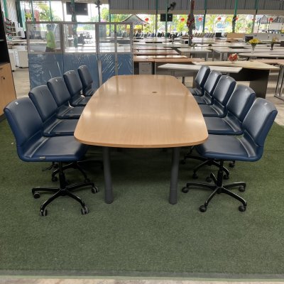 โต๊ะประชุม 10 ที่นั่ง