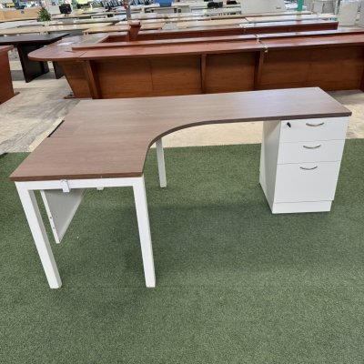 โต๊ะทำงานผู้บริหารทรง L