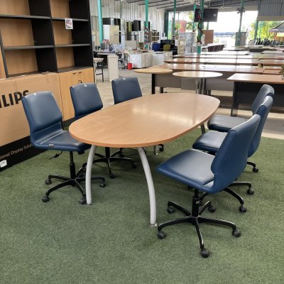 โต๊ะประชุม 6 ที่นั่ง